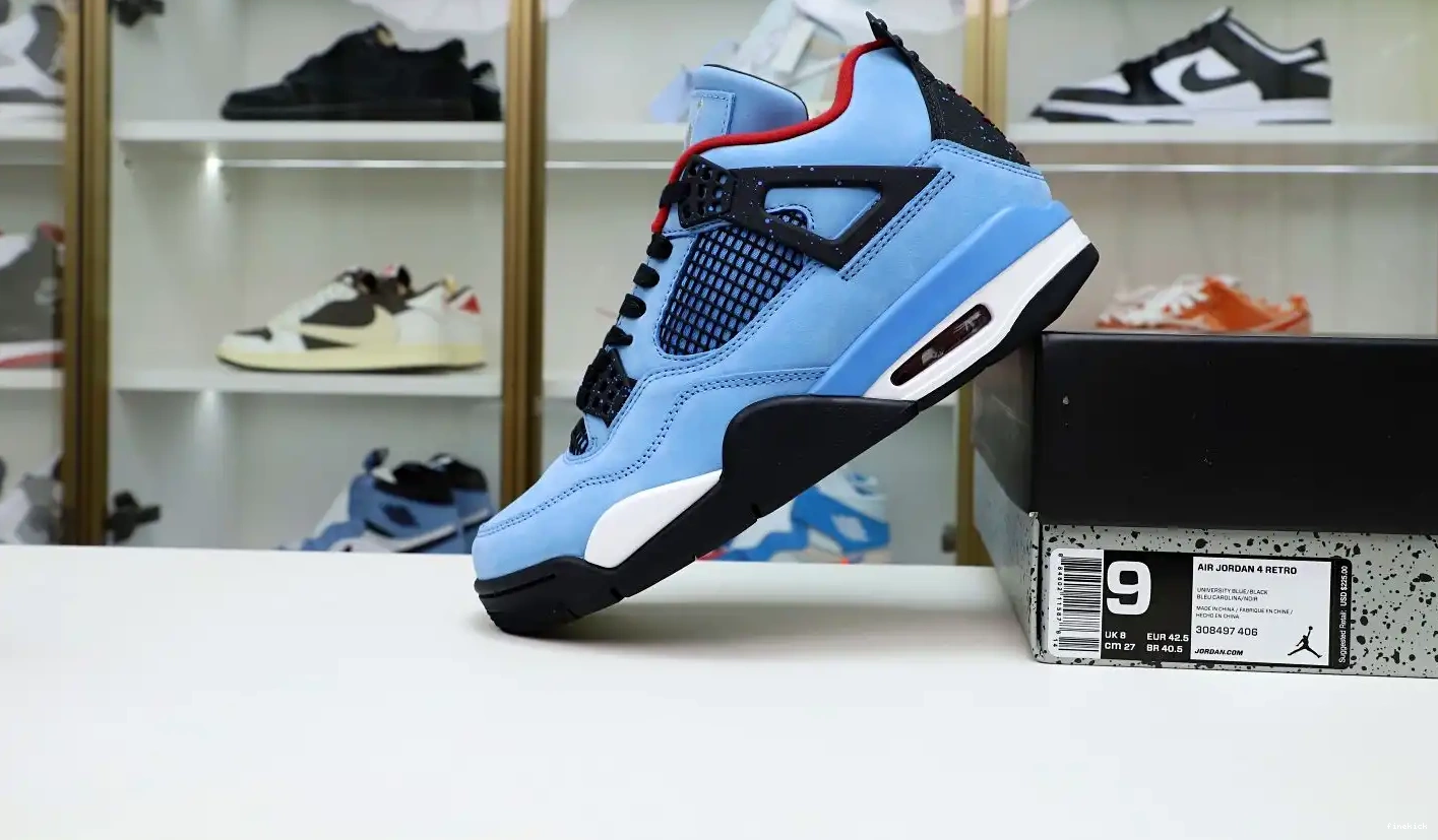 TRAVIS SCOTT JORDAN & JACK' 4 AIR FRIENDS X FAMILY 'CACTUS RETRO 0630